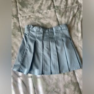 Sky Blue Pencil Skirt